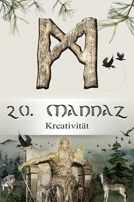 Runenorakel online kostenlos - Rune Mannaz Odin's Orakel