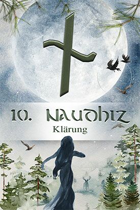 Runenorakel online kostenlos - Rune Naudhiz Gegenwart