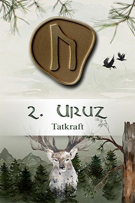 Runenorakel online kostenlos - Rune Uruz Tagesrune ziehen