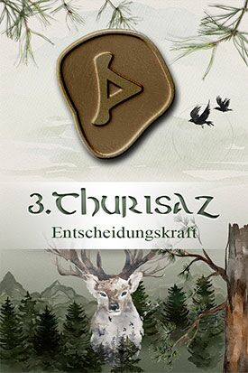 Runenorakel online kostenlos - Rune Thurisaz Tagesrune ziehen