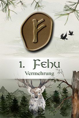 Runenorakel online kostenlos - Rune Fehu Tagesrune ziehen