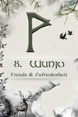 Runenorakel online kostenlos - Rune Wunjo Bedeutung