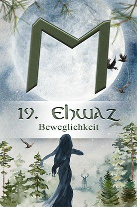 Runenorakel online kostenlos - Rune Ehwaz Gegenwart