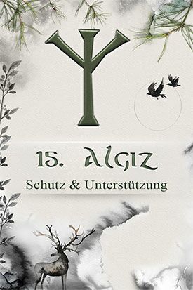 Runenorakel online kostenlos - Rune Algiz Bedeutung