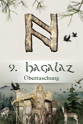 Runenorakel online kostenlos - Rune Hagalaz Odin's Orakel