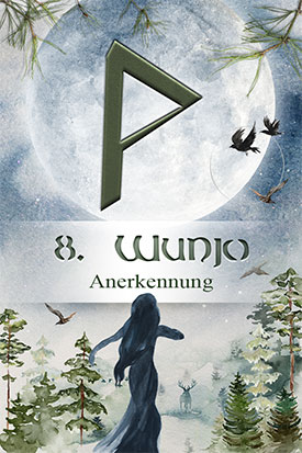 Orakel der drei Zeiten Gegenwart - Wunjo - Runenorakel online kostenlos