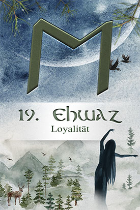 Orakel der drei Zeiten Zukunft - Ehwaz - Runenorakel online kostenlos