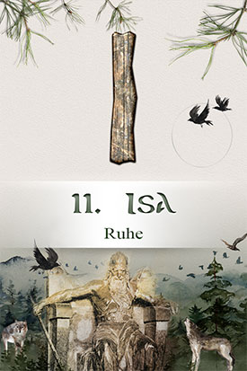 Odins Runen Orakel - Isa - Runenorakel online kostenlos