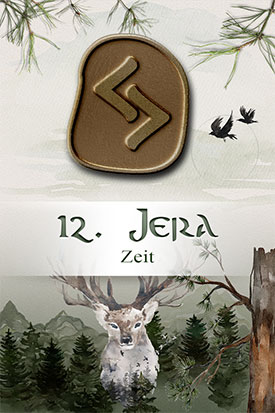 Tagesrune ziehen - Jera - Runenorakel online kostenlos