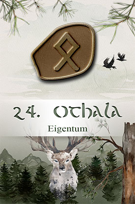 Tagesrune ziehen - Othala - Runenorakel online kostenlos