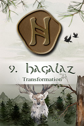 Tagesrune ziehen - Hagalaz - Runenorakel online kostenlos